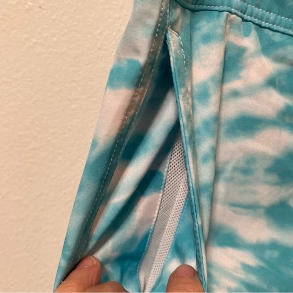 American Eagle Swim Trunks Mens Size XL Pockets Front Tie Velcro Fly‎
